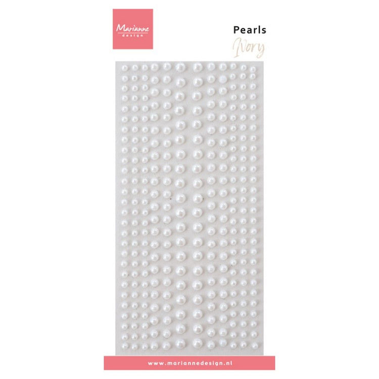 Marianne design • perles ivoire