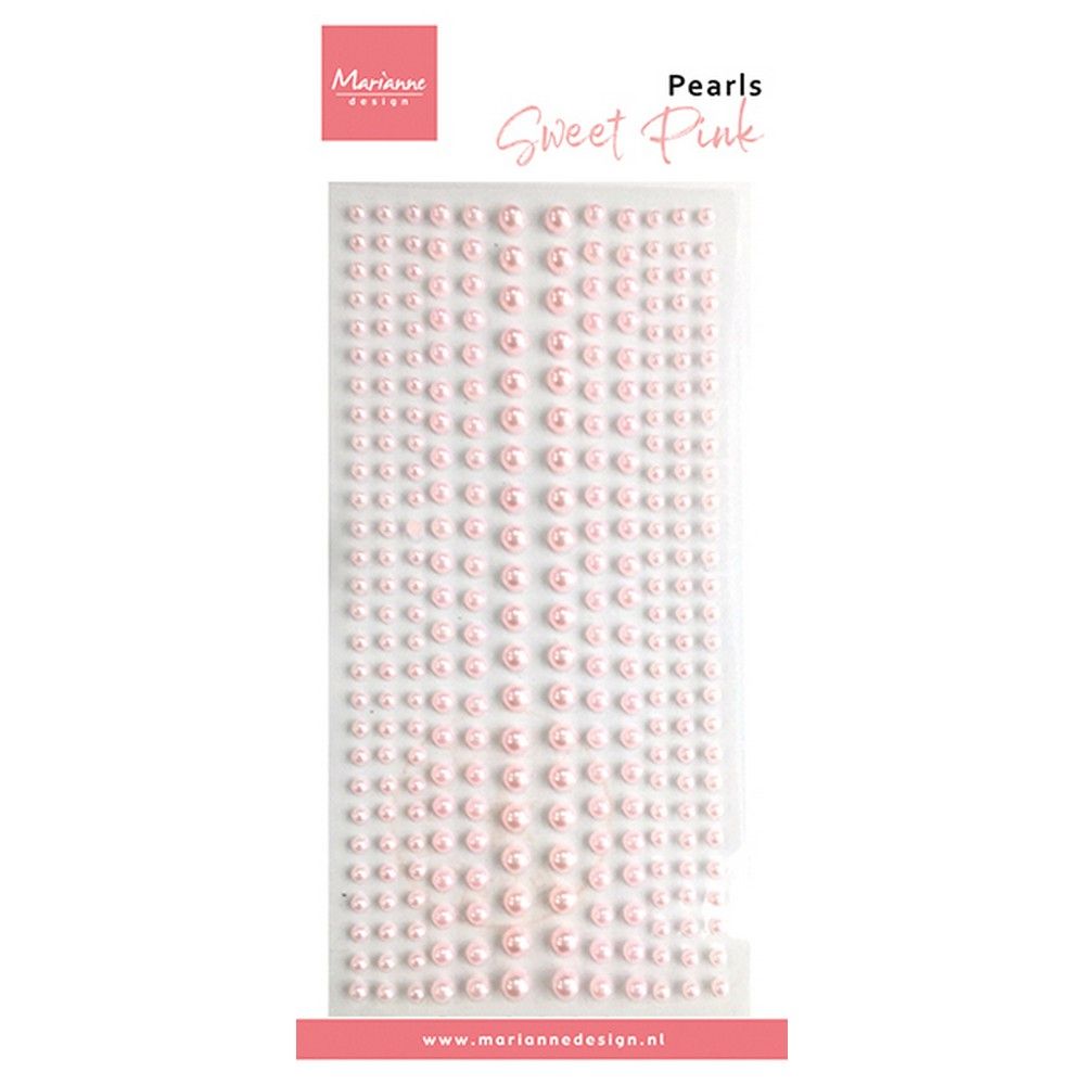 Marianne design • perles rose doux