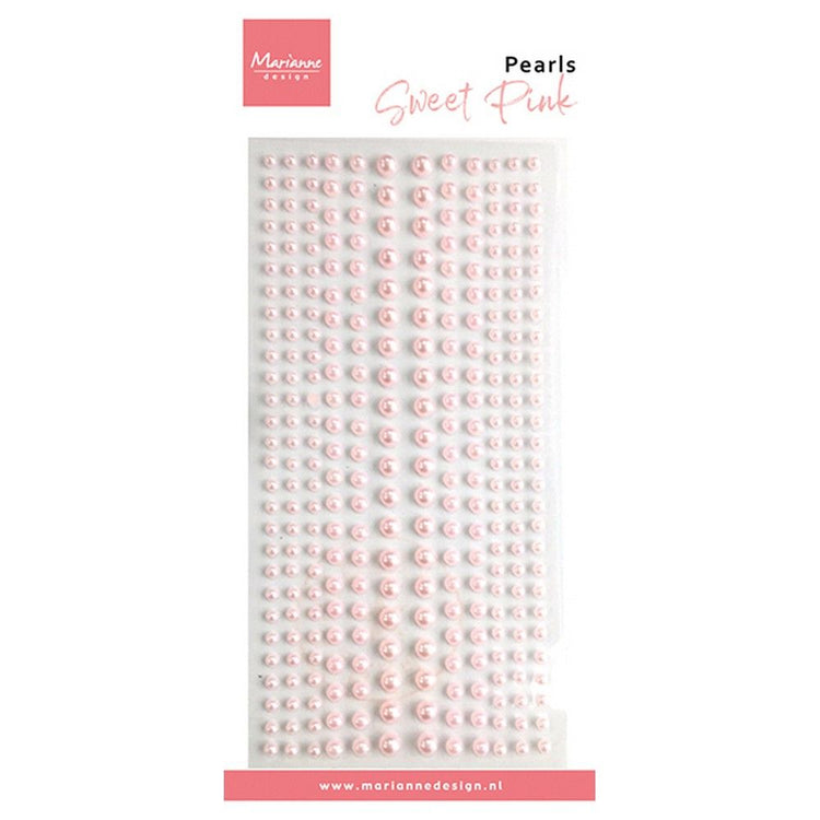 Marianne design • perles rose doux
