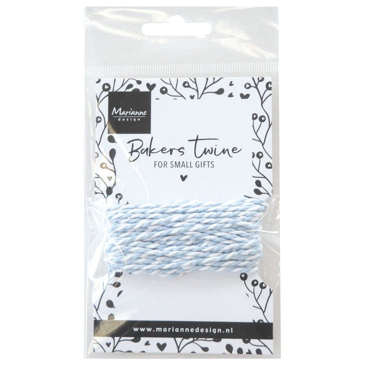 Marianne design • ficelle de boulanger bleu clair blanc