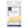 Marianne design • ficelle de boulanger jaune blanc