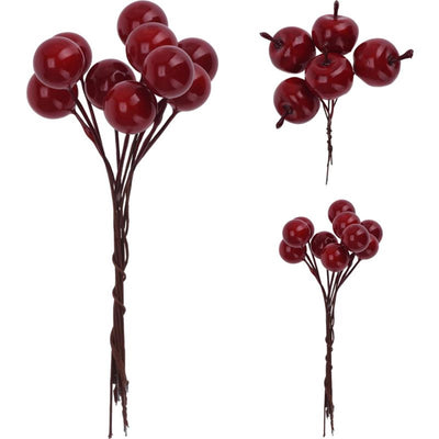 Bouchons déco home stylisme pomme ou baies 14x14x5cm