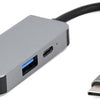 Cableexpert Adaptateur multiple USB-C 3-en-1 Station d'accueil USB-C 3 voies - 9530503