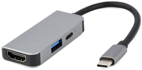 Cableexpert Adaptateur multiple USB-C 3-en-1 Station d'accueil USB-C 3 voies - 9530503