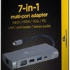 Cableexpert Adaptateur multiple USB-C 7-en-1 Station d'accueil USB-C 7 voies - 9530507