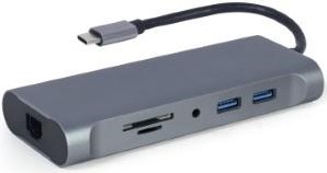 Cableexpert Adaptateur multiple USB-C 7-en-1 Station d'accueil USB-C 7 voies - 9530507