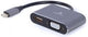 Cableexpert Câble adaptateur USB-C vers HDMI + VGA 15cm - 9530408