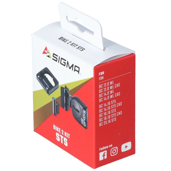 Speed ​​Channel Set Sigma 2450 (capteur + aimant à rayures + support de direction)