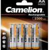 Piles rechargeables Camelion aa mignon hr6 2300mah (4 pièces)