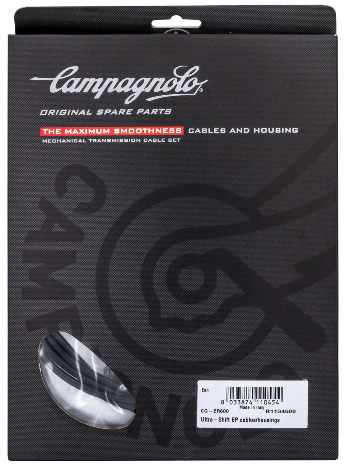 Campagnolo jeu de câbles Ergo Power Ultra Shift 11v noir