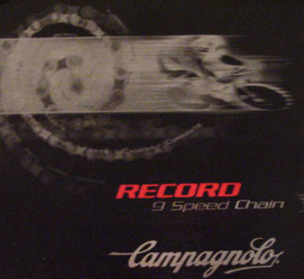 Chaîne Campagnolo record à 9 vitesses