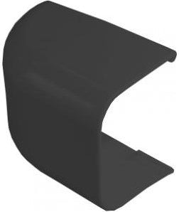 Embout Canalit pour conduit de climatisation 90mm anthracite - 4748054