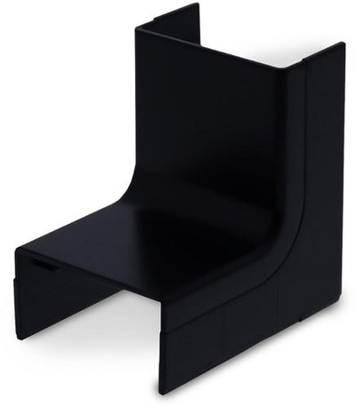 Canalit system25 coude intérieur avec pièce inférieure 25x13mm noir - 4745710