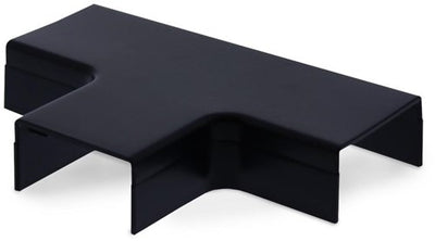 Canalit system25 pièce en T avec pièce inférieure 25x13mm noir - 4745730