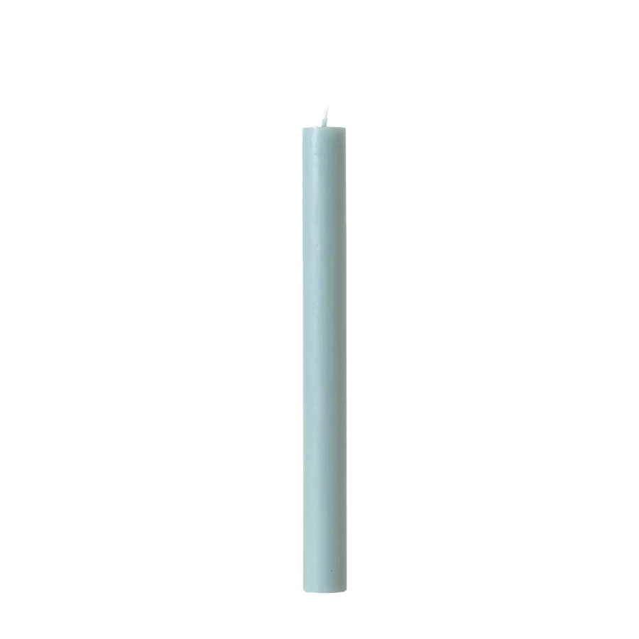 Candra bougie de dîner bleu menthe 220 22mm
