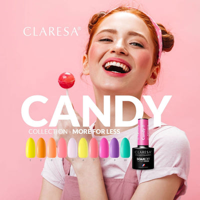 Claresa Claresa UV a conduit Gellak 5ml Candy 1