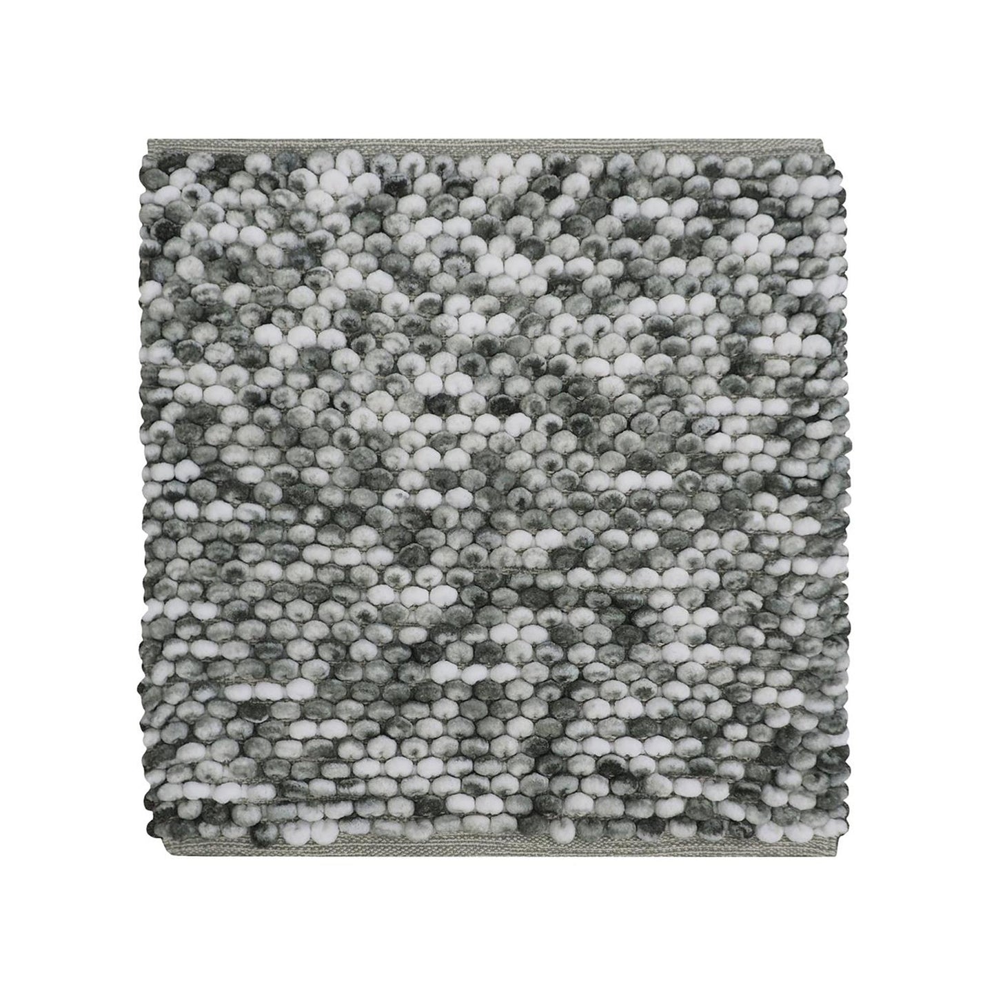 Tapis de toilette gris 60x60cm caorle