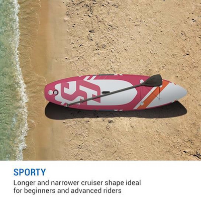 Ty Capital Sports SUP Board Lanikai Cruiser 10'8 Russ Rouge