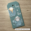Vaessen creative • tampons transparents cochons d'Inde 4 7pcs.
