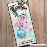 Vaessen creative • tampons transparents Boules de Noël 2 12pcs. - afbeelding 2