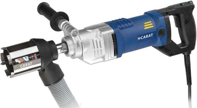 Perceuse diamantée Carat a-1810 Dustec | 1800w + perceuse à caisson premium ø 82 mm