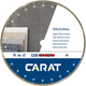 Carats cdbm350400 | lame de scie diamantée Racer | 350 x 25,40 | carrelage en pierre naturelle - cdbm350400
