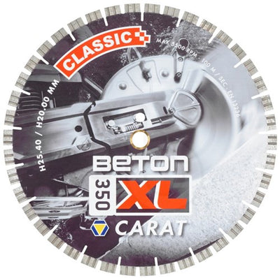 Carat cscxl35042 cs xl lame de scie diamantée pour béton | 350 x 25,4 mm - cscxl35042