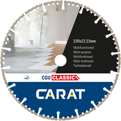Lame de scie multifonctionnelle Carat | 230x22,23mm | cgu classique cguc230300