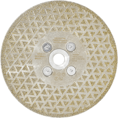 Meule Carat pour composite de pierre naturelle | 125xm14 | cgn classique - cgnc125m00