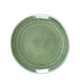 Assiette à dessert couleur vert lac ø26cm