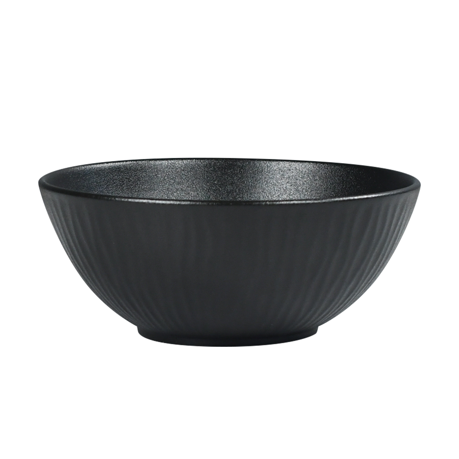 Bol Cark ondulation noir ø19cm