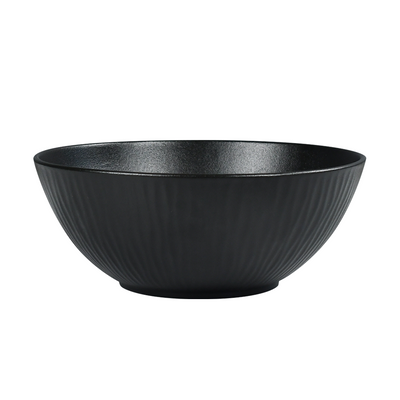 Bol à cark ondulation noir ø24cm