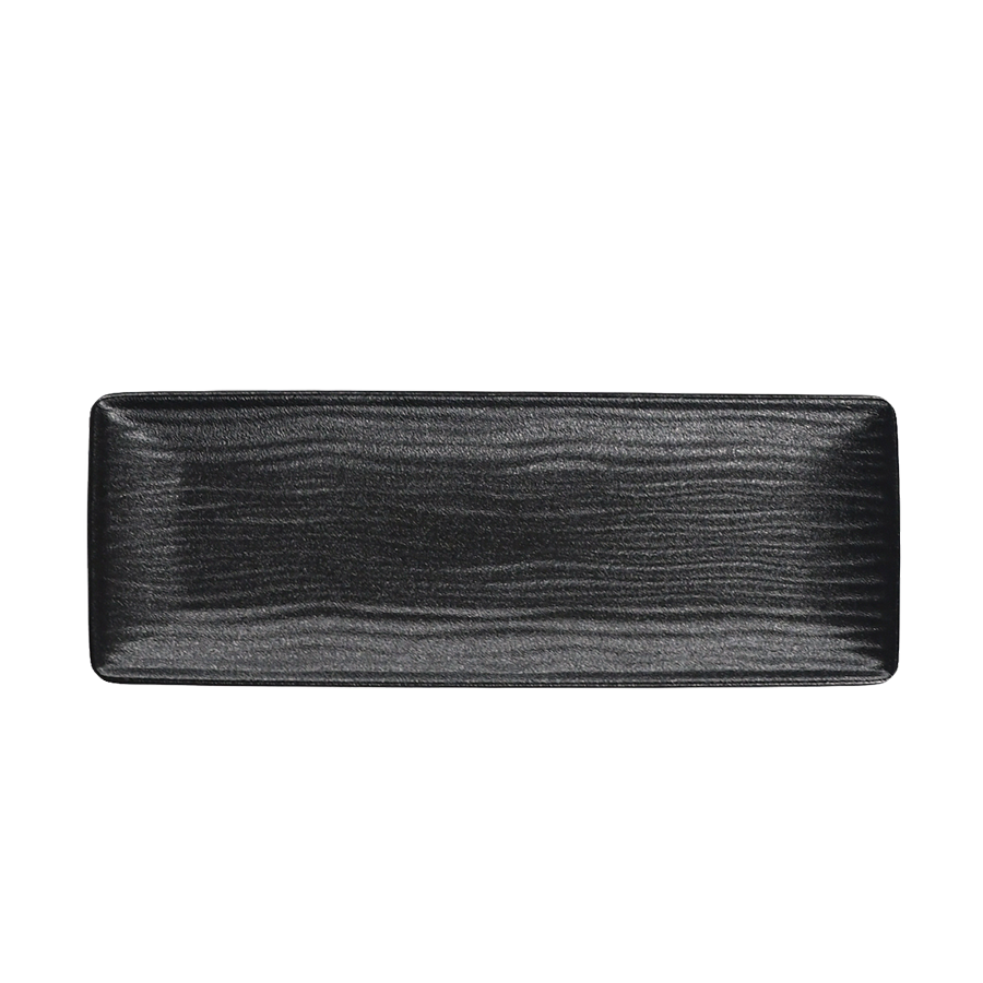Cark bol de service ondulation noir 25x9cm