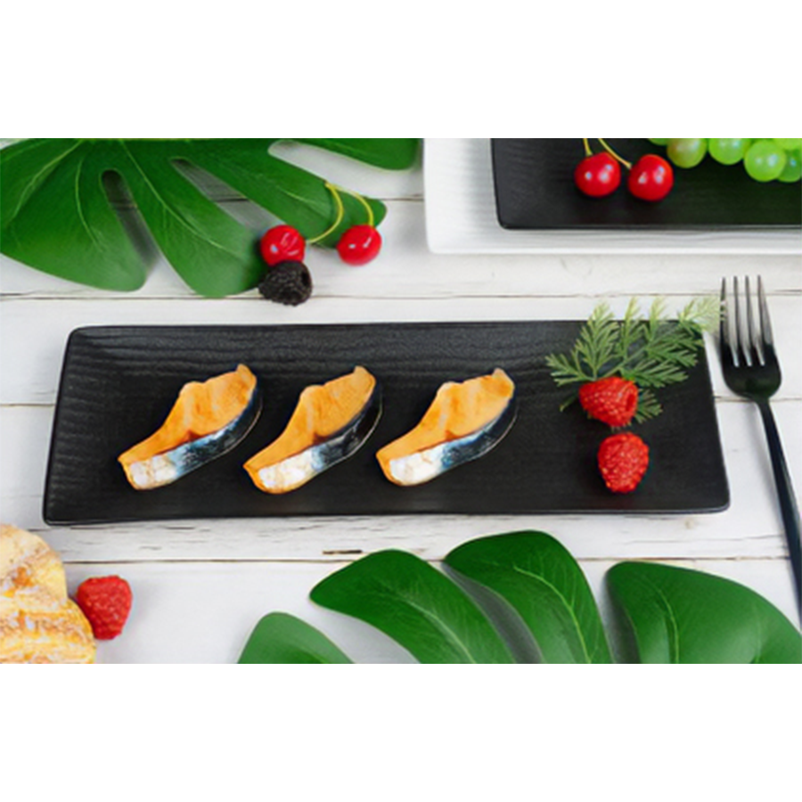 Cark bol de service ondulation noir 31x11cm