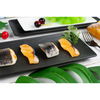 Cark bol de service ondulation noir 38x13cm