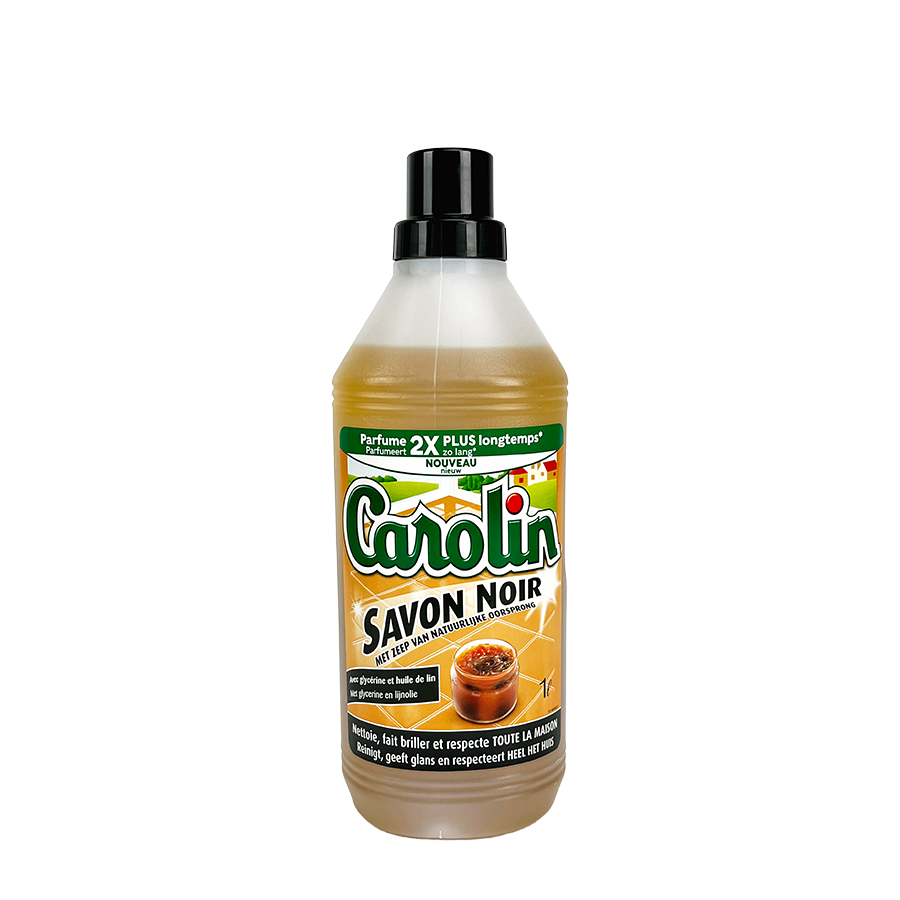 Nettoyant sols Carolin Savon Noir 1000ml