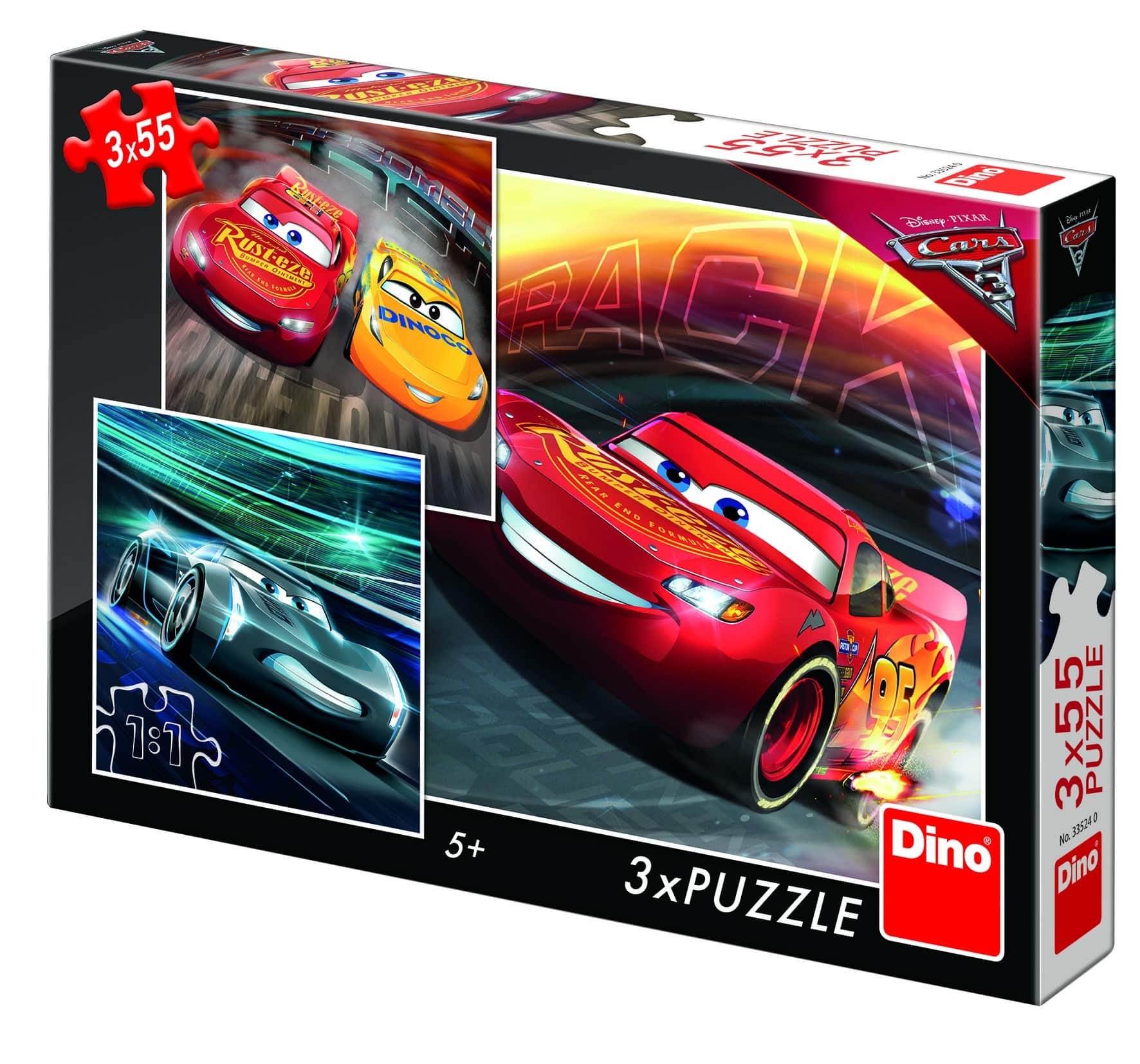 Disney Puzzle Pixar 3 x 55 pièces