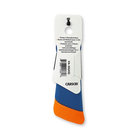 Carson Floating Key Anneau pour 3 touches Blue Orange