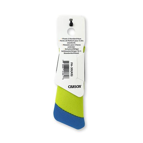 Carson Floating Key Anneau pour 3 touches Bleu vert