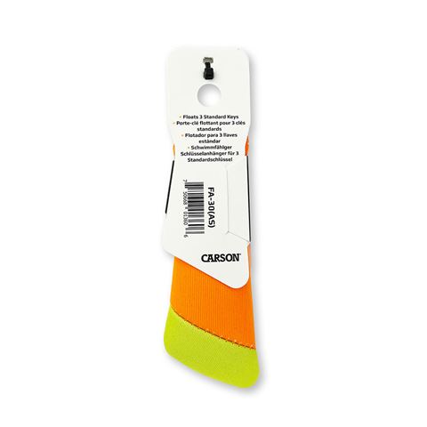 Carson Floating Key Anneau pour 3 touches Orange Yellow