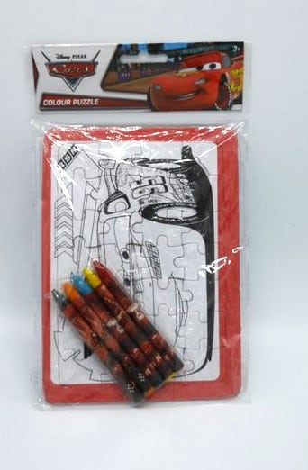 Puzzle pour vous colorer 28 pièces avec des crayons de couleur