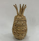 Cosydecor panier ananas osier rotin 35cm