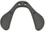 Trivio - plaquette de nez noire pour lunettes de cyclisme noa