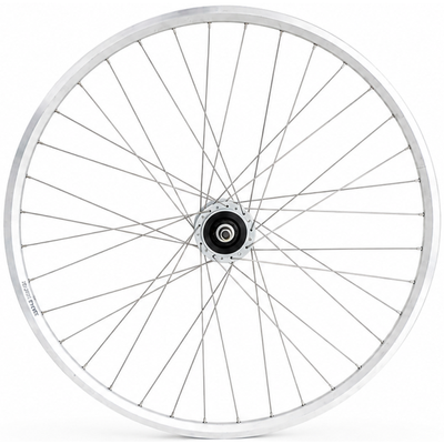 Roue avant Shimano 28 x 1 4'' aluminium jante zac 2000 - dynamo moyeu dh-c6000-3n - frein à rouleaux - argent