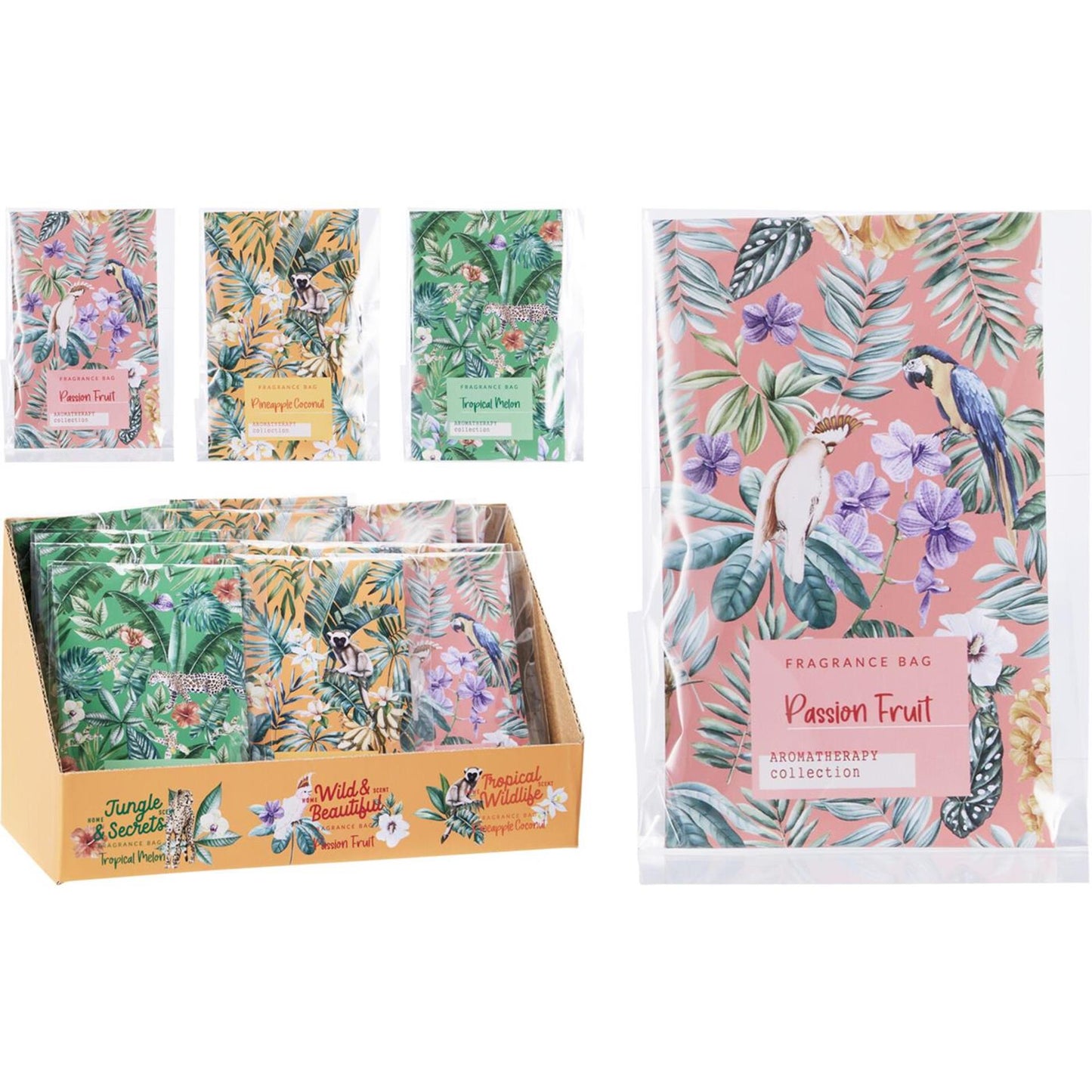 Sachet parfumé déco déco tropical