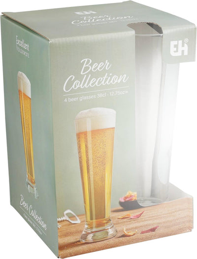 Verre de bière 370 ml Set 4 pièces