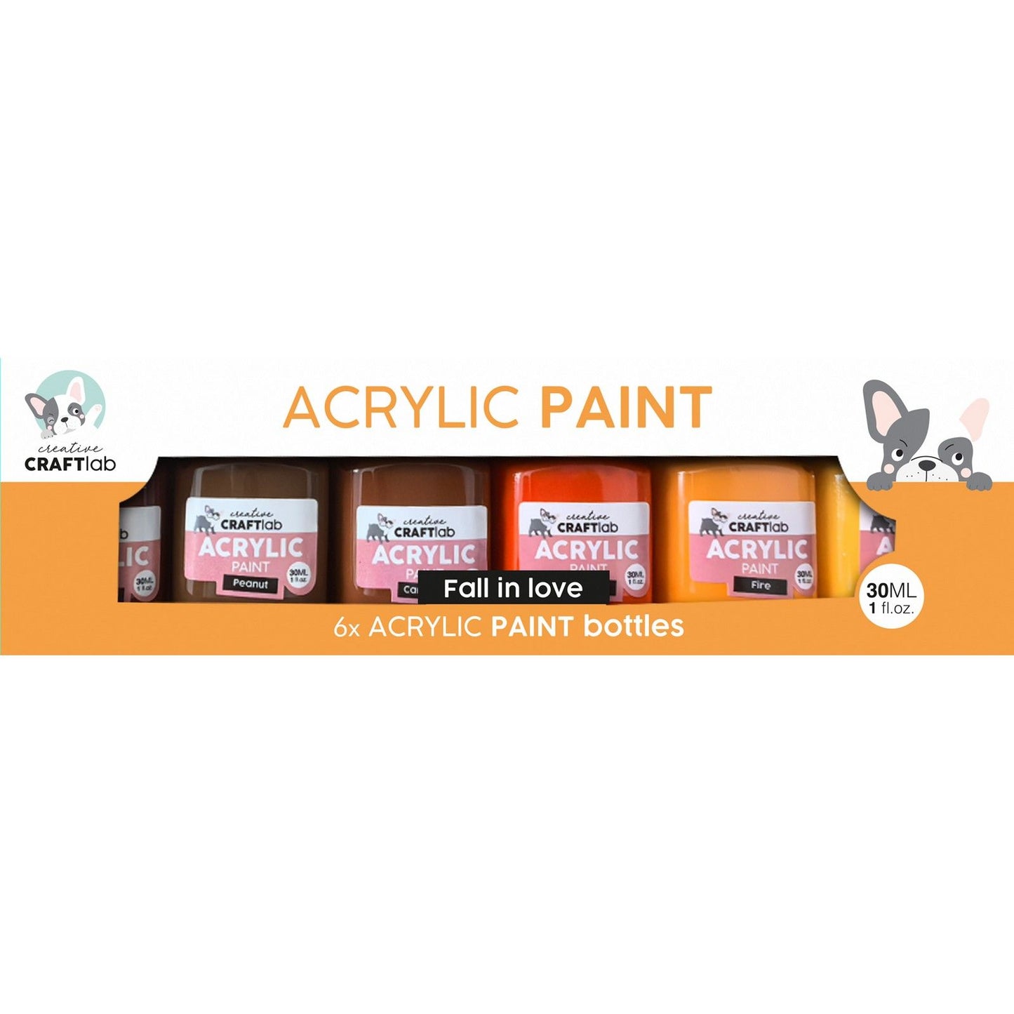 Creative Craftlab • Les essentiels de la peinture acrylique tombent amoureux