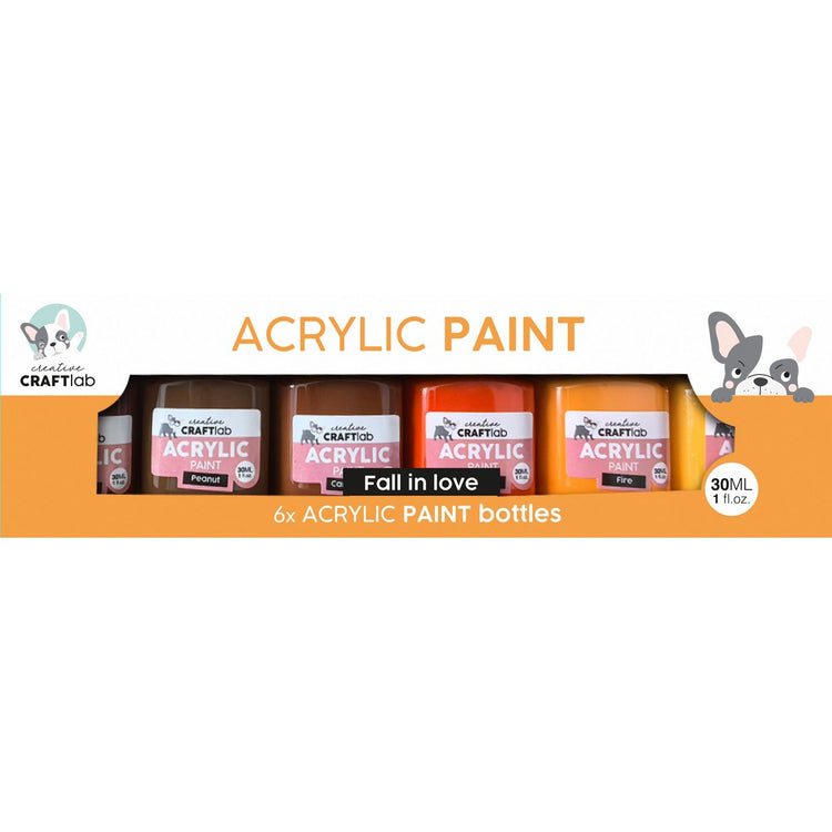 Creative Craftlab • Les essentiels de la peinture acrylique tombent amoureux