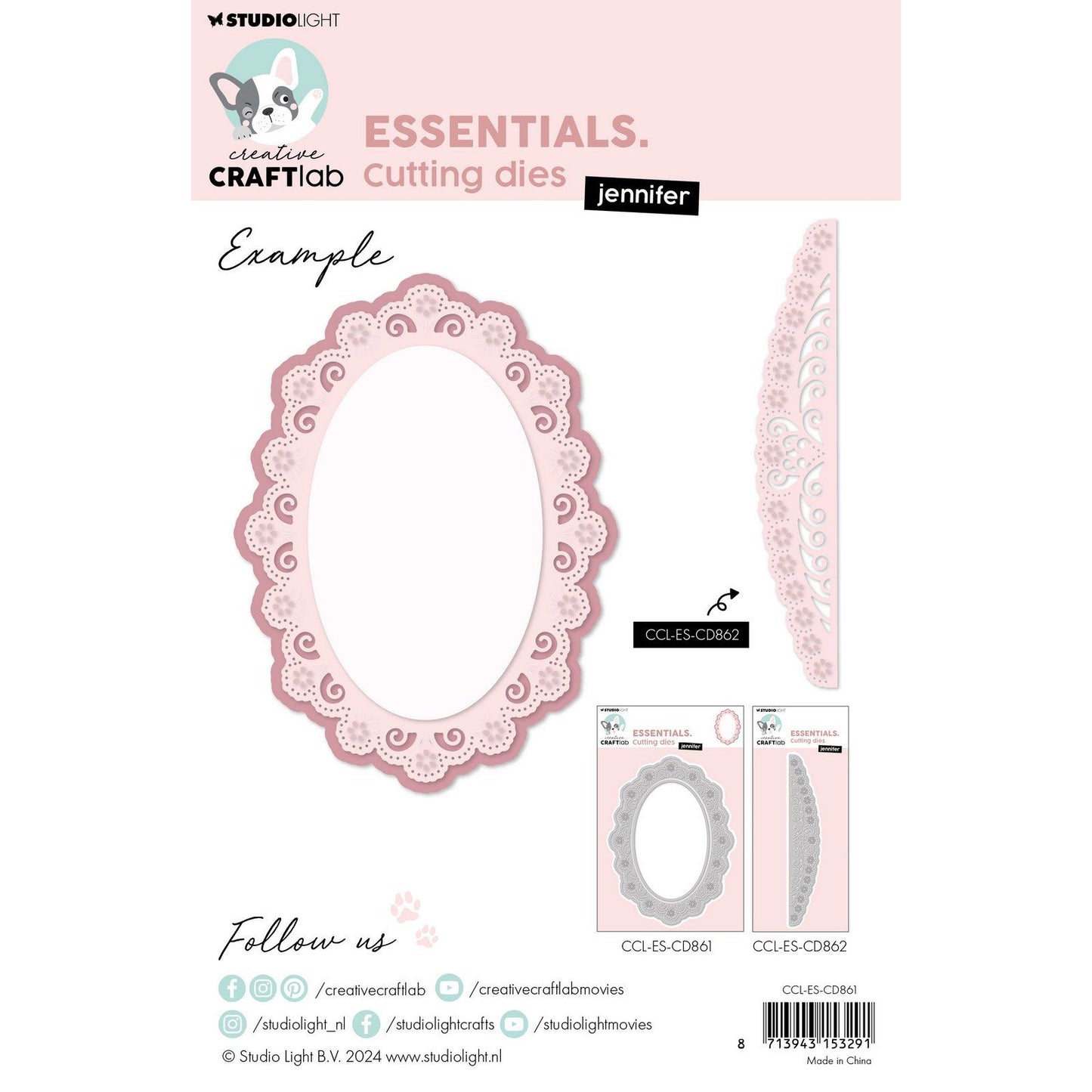Creative Craftlab • Matrice de découpe Essentials Jennifer 1