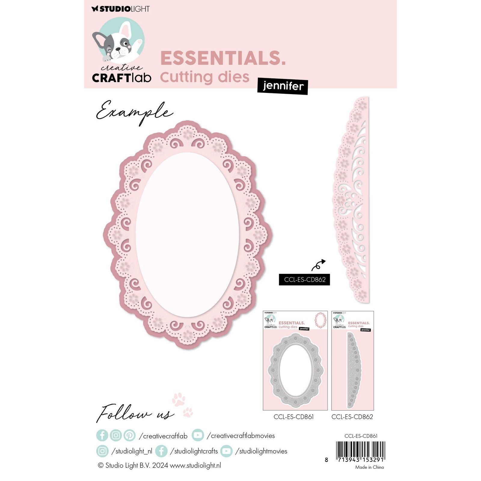 Creative Craftlab • Matrice de découpe Essentials Jennifer 1